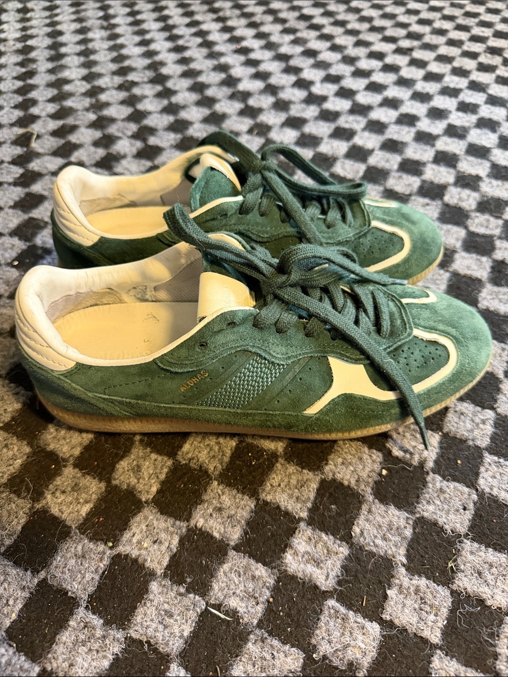 Alohas Tb.490 Rife Suede and Leather Lace Up Sneakers